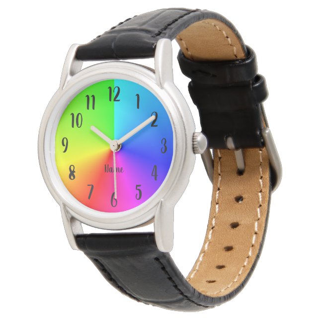 Maak uw eigen persoonlijke regenboogombre horloge (Gekanteld)
