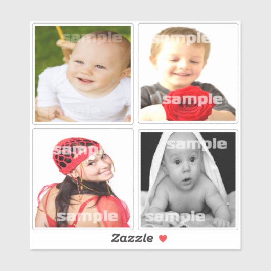 Maak uw eigen persoonlijke uitsnijding uit Collect Sticker (Vel)