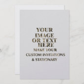 Maak Uw Eigen Persoonlijke Verjaardag Zelf Kaart (Voorkant / Achterkant)