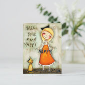 Maak uw eigen plezier - Briefkaart (Staand voorkant)