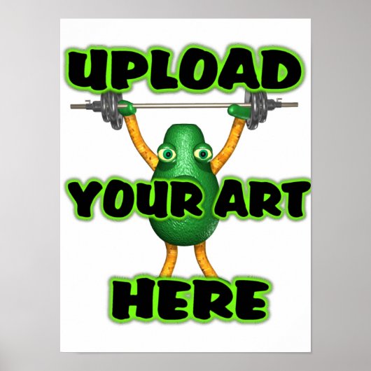 Maak uw eigen poster of omgevormde canvasafdruk (Voorkant)