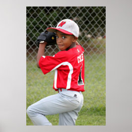 Maak uw eigen Poster van de Foto van de Speler van