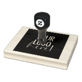 Maak uw eigen professioneel groot aangepast logo rubberstempel (Stempel)