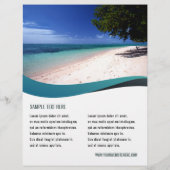 Maak uw eigen promotiemateriaal in drukvorm flyer (Achterkant)