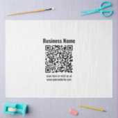 Maak uw eigen QR-code | Doorzichtig Tissuepapier (Craft)