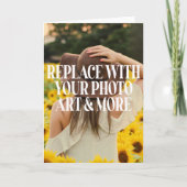 Maak uw eigen QR Code op achterste Kaart (Voorkant)