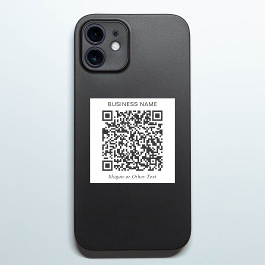 Maak uw eigen QR-code promotie Sticker
