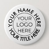 Maak uw eigen ronde button 4,0 cm (Voorkant)