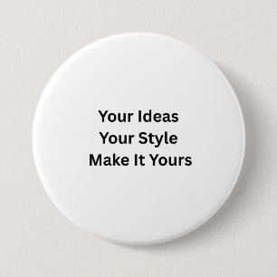 Maak Uw Eigen Ronde Knop Button 7,6 Cm