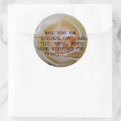 MAAK UW EIGEN RONDE STICKER VOOR ICE MINTS AFHANKE (Tas)