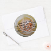 MAAK UW EIGEN RONDE STICKER VOOR ICE MINTS AFHANKE (Envelop)