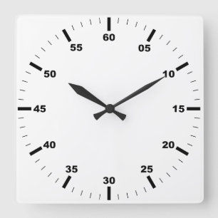 Maak Uw Eigen Ronde Witte Omlijst Wandklok