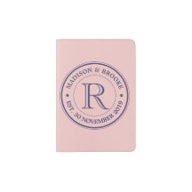 Maak uw eigen Roos kwarts roze Logo monogram