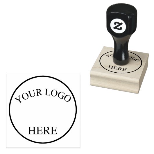 Maak uw eigen Rubber Stempel uploaden Bedrijfs Log (Gestempeld)