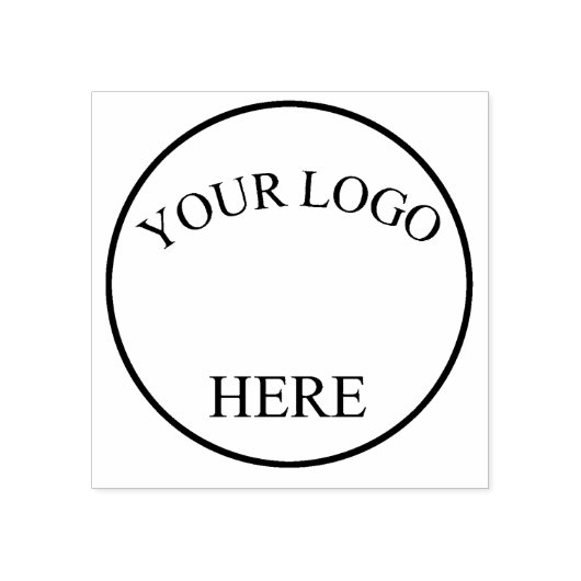 Maak uw eigen Rubber Stempel uploaden Bedrijfs Log (Afrduk)