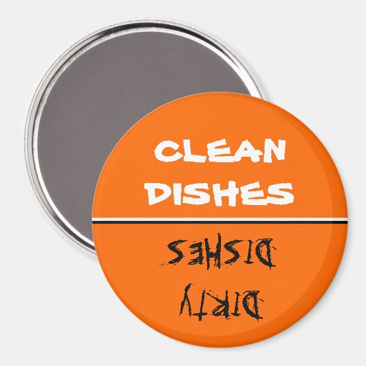 Maak uw eigen schoonmaakapparaat/vuilniswasmachine magneet (Voorkant / Achterkant)