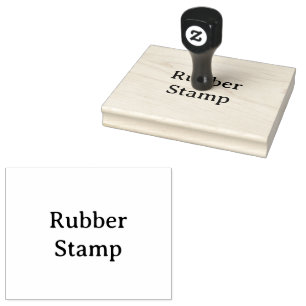 Maak Uw Eigen Simpele Aangepaste 10 x 13 cm Rubber Rubberstempel