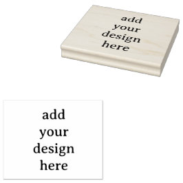 Maak Uw Eigen Simpele Aangepaste 10 x 13 cm Rubber Rubberstempel