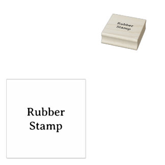 Maak Uw Eigen Simpele Aangepaste 2" x 2" Rubberen Rubberstempel