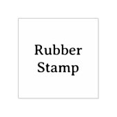 Maak Uw Eigen Simpele Aangepaste 2" x 2" Rubberen Rubberstempel (Afrduk)