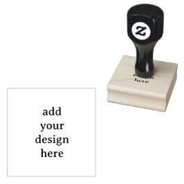 Maak Uw Eigen Simpele Aangepaste 5 x 5 cm Rubberen Rubberstempel