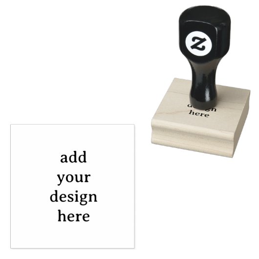 Maak Uw Eigen Simpele Aangepaste 5 x 5 cm Rubberen Rubberstempel (Gestempeld)