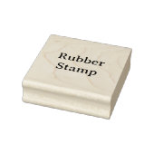Maak Uw Eigen Simpele Aangepaste 6,35 cm x 6,35 cm Rubberstempel (Stempel)