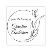 Maak uw eigen slag van de bibliotheek van zelf-ink  zelfinktende stempel (Design)