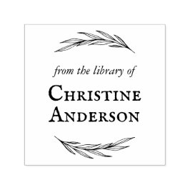 Maak uw eigen slag van de bibliotheek van zelf-ink zelfinktende stempel