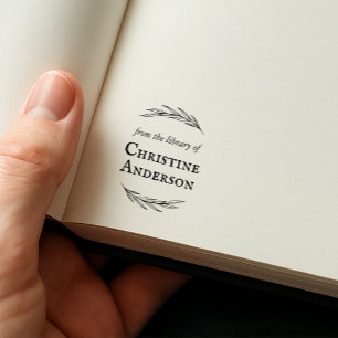 Maak uw eigen slag van de bibliotheek van zelf-ink  zelfinktende stempel