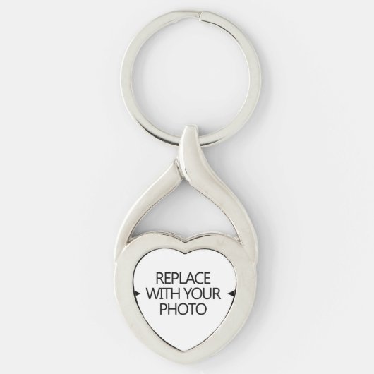 Maak uw eigen Sleutelhanger hart (Voorkant)