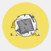 MAAK UW EIGEN SNOEP STICKERS (Voorkant)