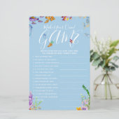 Maak uw eigen spel onder het Zee Baby shower (Staand voorkant)