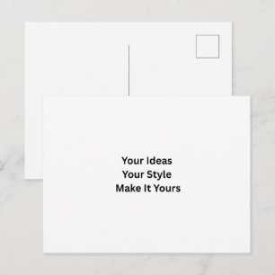 Maak uw eigen standaard 4,25" x 5,6" ansichtkaart briefkaart