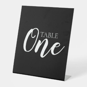 Maak Uw Eigen - Tafel Eén Reclamebord Met Voetstuk