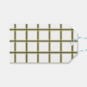 Maak uw eigen Tartan Cadeaulabel (Voorkant (Horizontaal))