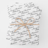 Maak uw eigen typografie gepersonaliseerd inpakpapier vel (In situ)