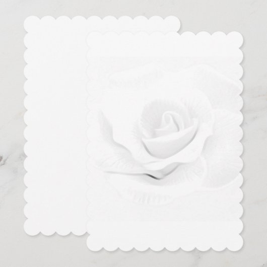 Maak Uw Eigen - Uitnodiging (Voorkant / Achterkant)