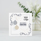 Maak uw eigen uitnodiging voor bedrijfsfeest en -e (Staand voorkant)