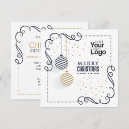 Maak uw eigen uitnodiging voor bedrijfsfeest en -v