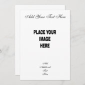 Maak uw eigen uitnodigingen (Voorkant / Achterkant)