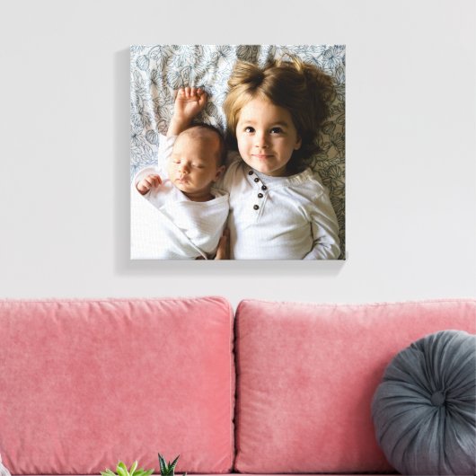 Maak uw eigen unieke gemaakt voor u foto canvas afdruk (Insitu (Woonkamer))