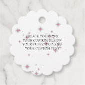 Maak Uw Eigen - Uw Afbeelding Hier - Bedankjes Labels (Voorkant)