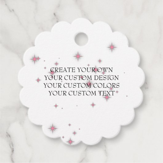 Maak Uw Eigen - Uw Afbeelding Hier - Bedankjes Labels (Voorkant)