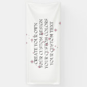 Maak uw eigen - Uw afbeelding hier - Spandoek (Verticaal)