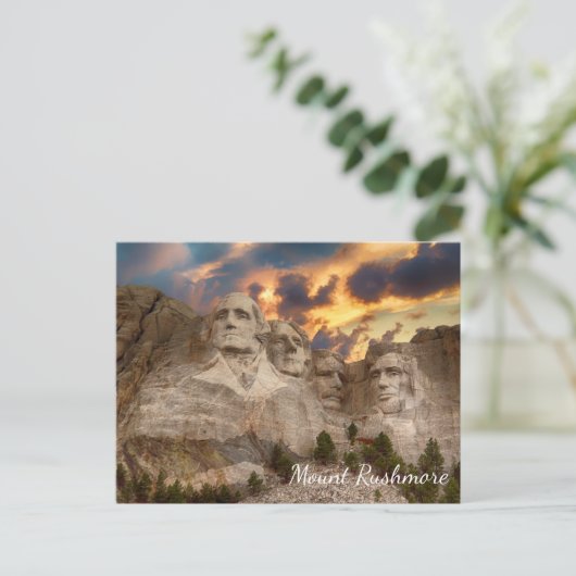 Maak uw eigen Vacation Souvenir foto Briefkaart (Staand voorkant)