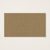 Maak uw eigen vakantie Label Visitekaartje (Achterkant)