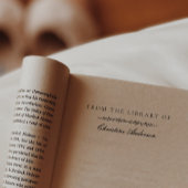 Maak uw eigen van de bibliotheek van Tak Zelfinktende Stempel