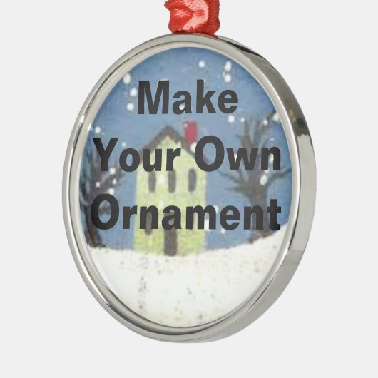 Maak uw eigen versiering metalen ornament (Links)