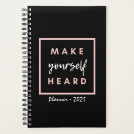 Maak uw eigen verwarmingspanner 2021 planner